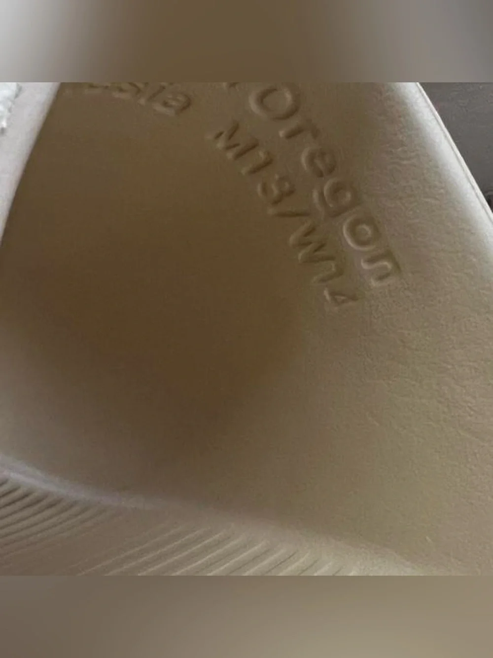 Mens Nike Calm Slides Sesame Size 13